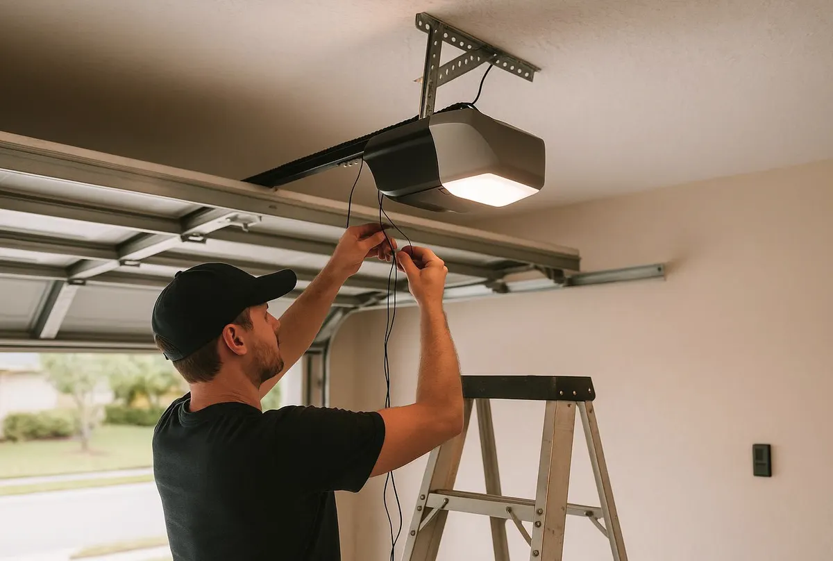 A Stuck Garage Door Before Winter: What a Technician Checks First — Ferndale Garage Door, Ferndale, MI